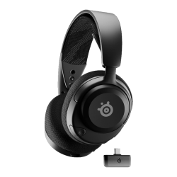 SteelSeries Arctis Nova 4 Wireless Multi-Platform Gaming Headset — 360° Spatial Audio— 2.4GHz High-Speed Wireless — 36 Hr Battery — USB-C — ClearCast Gen 2 Mic — PlayStation, PC, Switch, Meta Quest 2 SteelSeries Arctis Nova 4 Wireless Multi-Platform Gaming Headset — 360° Spatial Audio— 2.4GHz High-Speed Wireless — 36 Hr Battery — USB-C — ClearCast Gen 2 Mic — PlayStation, PC, Switch, Meta Quest 2